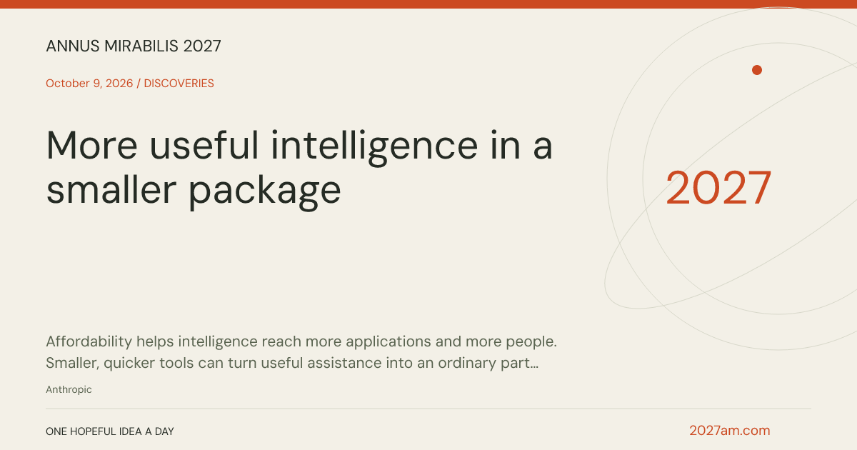 Sharing card: More useful intelligence in a smaller package