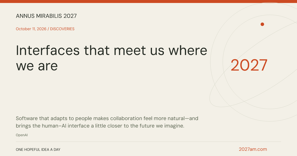 Sharing card: Interfaces that meet us where we are